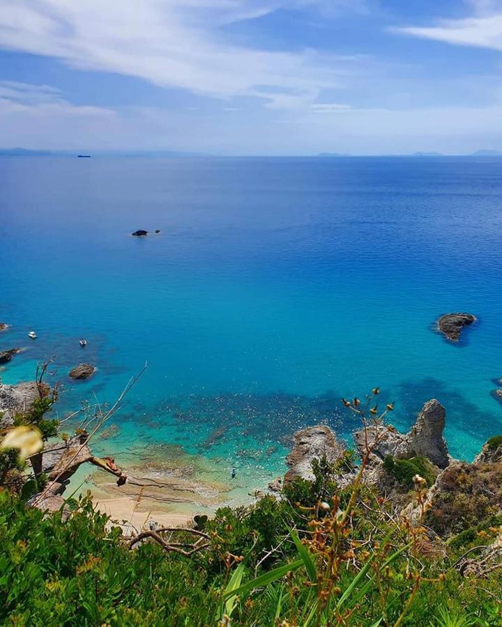 La Perla Mare Apartments Capo Vaticano Esterno foto