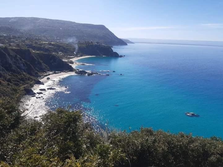 La Perla Mare Apartments Capo Vaticano Esterno foto